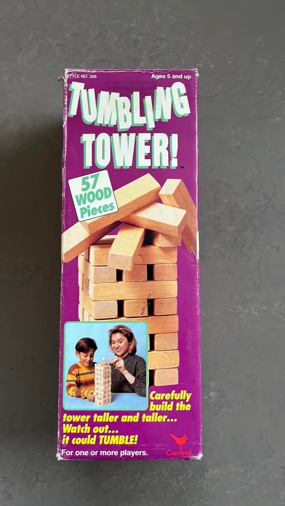 Spel Vallende Toren/Tumbling tower/Jenga, Ophalen of Verzenden, Gebruikt