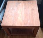 Houten Salontafel, Huis en Inrichting, Tafels | Salontafels, Ophalen, 50 tot 100 cm, Vierkant, 50 tot 100 cm