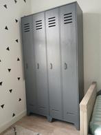 Mooie grijze kledingkast van WOOOD 187X103X40, Huis en Inrichting, Kasten | Kledingkasten, Ophalen, 100 tot 150 cm, Zo goed als nieuw
