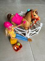 Paarden meisje / compleet, Kinderen en Baby's, Speelgoed | Poppen, Ophalen, Zo goed als nieuw