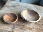 Set houten kommetjes, Huis en Inrichting, Keuken | Servies, Ophalen of Verzenden, Zo goed als nieuw, Overige stijlen, Kom(men)