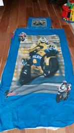 Valentino Rossi 46 motor beddengoed voor kinderen, Ophalen of Verzenden, Gebruikt, Blauw
