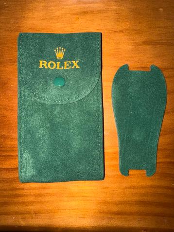 Rolex Horloge Hoes - Groen beschikbaar voor biedingen