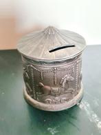 Spaarpot  (Carrousel), Ophalen of Verzenden, Zo goed als nieuw, Metaal of Blik, Object of Gebouw
