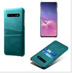 Galaxy S10 Backcover + Gehard Glas Screenprotector _ Groen, Verzenden, Nieuw, Overige modellen, Hoesje of Tasje