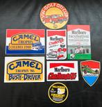 8 oude autosport Flayers -Stickers uit 1983-´85-´86 en 1988, Verzenden, Zo goed als nieuw, Overige typen