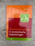 Studieboek statische toetsen in economische toepassingen, Ophalen, Beta, Zo goed als nieuw, HBO