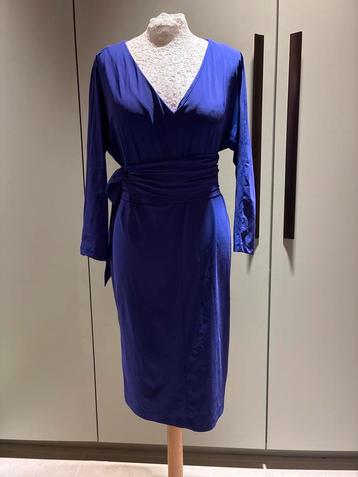 LaDress Cloe Paars M ZGAN Travelstof Jurk beschikbaar voor biedingen