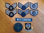 USAF patches, Verzamelen, Militaria | Algemeen, Verzenden, Luchtmacht, Amerika, Embleem of Badge