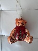 Kerstbal beer ornament figuur, Ophalen of Verzenden, Zo goed als nieuw