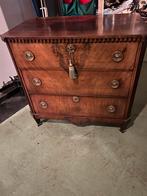 Zeer fraaie antieke commode, Ik, Eikenhout, 3 of 4 laden, Info