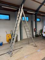 3x 12-treeds ladder met mankementen, Doe-het-zelf en Verbouw, Ladders en Trappen, Ophalen, Gebruikt, Ladder, 4 meter of meer