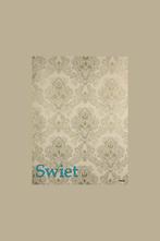 5489 Vintage barok behang  blauwgrijs en goud accenten swiet, Verzenden, Wit