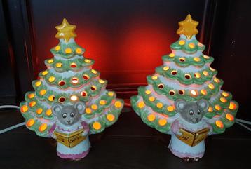 Kerstlampjes kerstverlichting kerstboom vintage oud beschikbaar voor biedingen