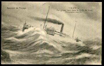 1907-3 – ss Kawi , N.V. Rotterdamsche Lloyd. beschikbaar voor biedingen