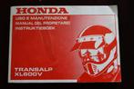 Honda XL600V 1993 motorfiets instructie boekje Transalp, Ophalen of Verzenden, Honda