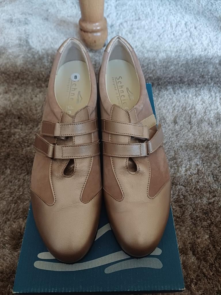 Schneider nieuwe schoenen maat 8, Kleding | Dames, Schneider, Beige, Nieuw, Ophalen of Verzenden