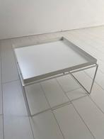 Hay tray salontafel, wit, 60x60x40cm, Huis en Inrichting, Tafels | Salontafels, Ophalen, Gebruikt, 50 tot 100 cm, Vierkant