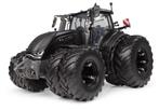 Valtra S416 Unlimited Matt Black met Dubbellucht, Hobby en Vrije tijd, Modelauto's | 1:32, Tractor of Landbouw, Nieuw, Ophalen of Verzenden