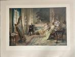Heliogravure ‘Love’s Melodies’, Antiek en Kunst, Kunst | Etsen en Gravures, Ophalen