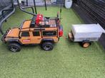 Traxxas TRX -4 Defender met aanhanger en Traxxas Spartan, Ophalen, Auto offroad