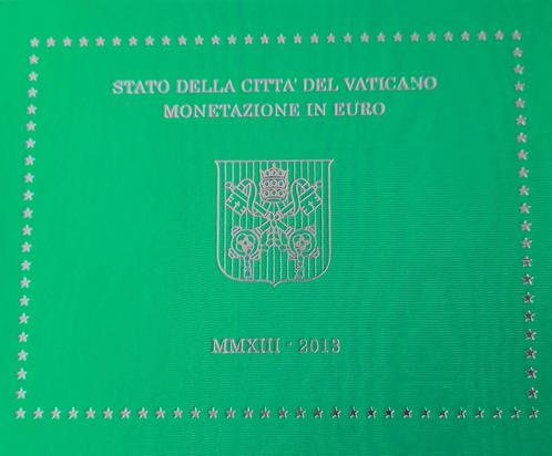 Vaticaan muntenset 1 cent - 2 euro 2013 FDC, Postzegels en Munten, Munten | Europa | Euromunten, Setje, Overige waardes, Vaticaanstad