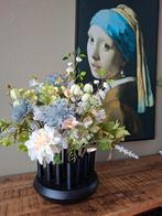 Boeket in metalen vaas, Ophalen, Overige materialen, Overige kleuren, Zo goed als nieuw