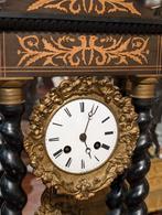 Antieke Franse kollom pendule. €125. 48 cm hoog, Ophalen