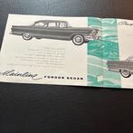 Ford - 1956 (#6) brochure folder, Verzenden, Gelezen, Ford