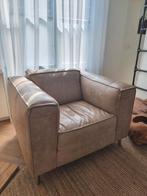 Design Fred de la Bretoniere - Lederen Fauteuil, Huis en Inrichting, Ophalen, Gebruikt, 100 tot 125 cm, Modern