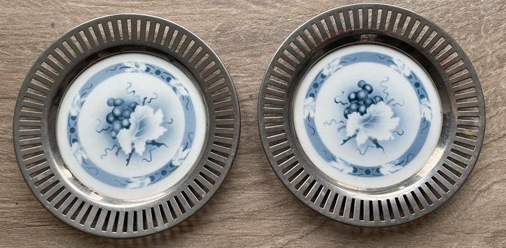 2 Onderzetters Theodor Paetsch Art Deco Jugendstil, Antiek en Kunst, Antiek | Keramiek en Aardewerk, Ophalen of Verzenden