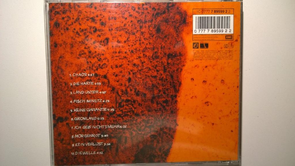 Herbert Grönemeyer - Chaos, Ophalen of Verzenden, Zo goed als nieuw