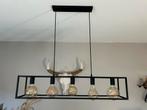 Industriële hanglamp voor boven eettafel, Huis en Inrichting, Lampen | Hanglampen, Ophalen, Zo goed als nieuw, Metaal, Minder dan 50 cm