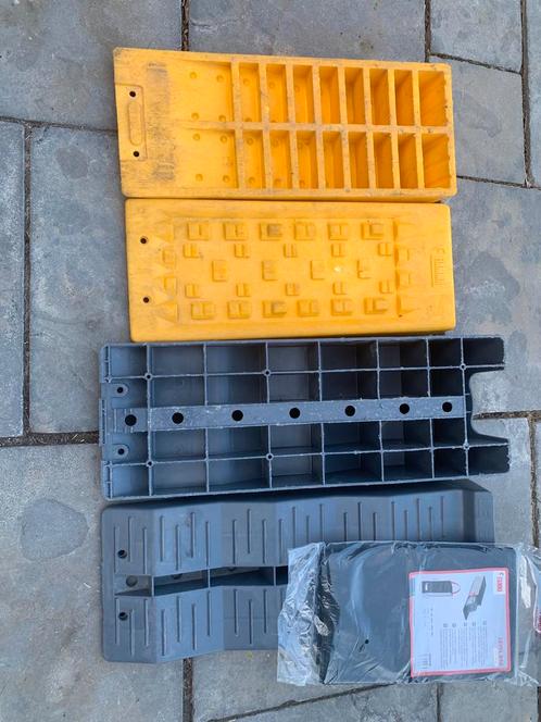 Blokken voor leveling camper, Caravans en Kamperen, Camper-accessoires, Gebruikt, Ophalen