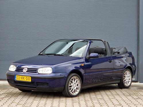 Volkswagen Golf Cabriolet 1.8 Trendline UNIEK 59duizend aant, Auto's, Volkswagen, Bedrijf, Golf, Airbags, Centrale vergrendeling