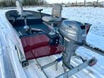Aluminium visboot met 20 pk Yamaha complete set!, Watersport en Boten, Ophalen, 10 tot 30 pk, Aluminium, Zo goed als nieuw