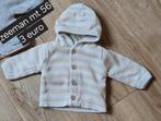Baby meisje of jongen vest van Zeeman mt 56, Kinderen en Baby's, Babykleding | Maat 56, Ophalen, Zeeman, Zo goed als nieuw, Truitje of Vestje