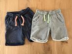 Blauwe en grijze korte broek, Ophalen of Verzenden, Gebruikt, Jongen, Broek