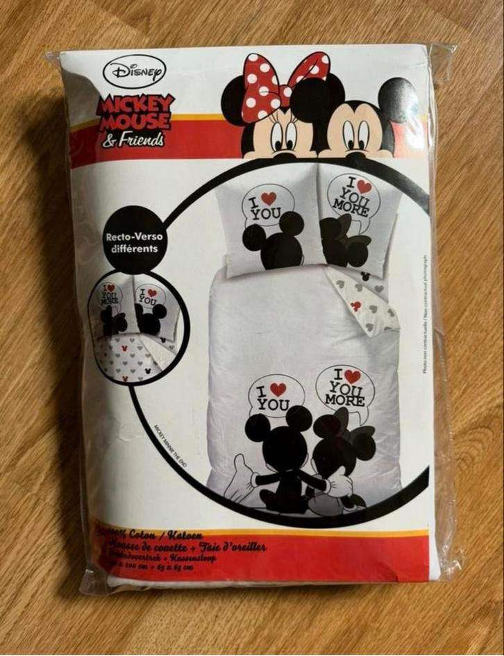 Mickey Mouse Dekbedovertrek set Nieuw, Verzamelen, Disney, Nieuw, Kleding of Textiel, Mickey Mouse, Ophalen of Verzenden
