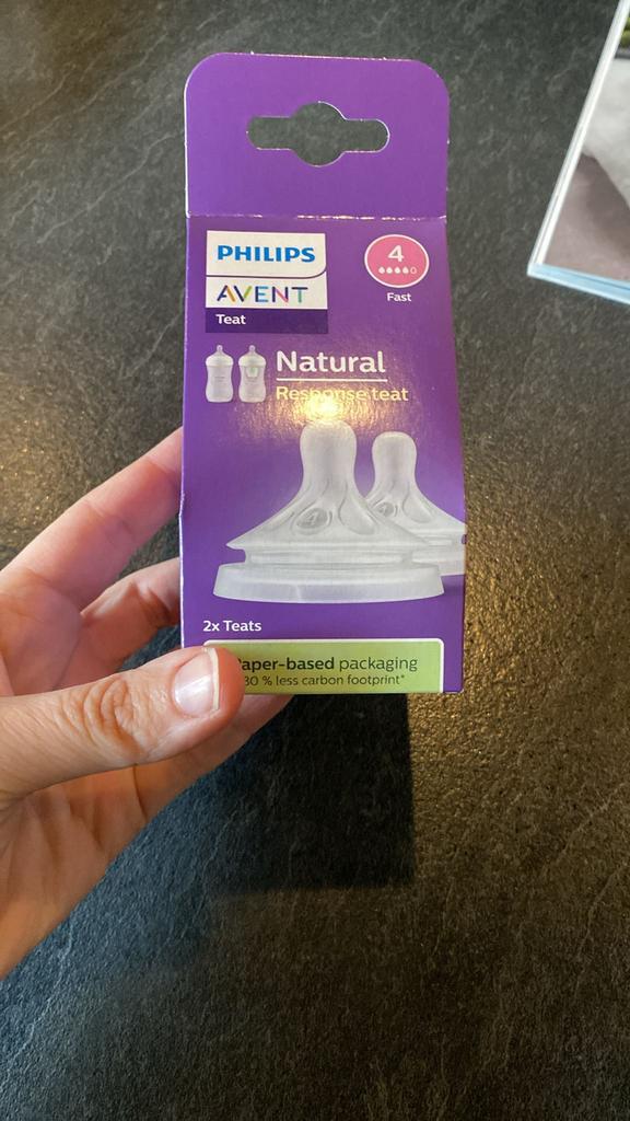 Nieuwe Philips Avent Natural Spenen - 2 stuks, Kinderen en Baby's, Babyvoeding en Toebehoren, Nieuw, Overige typen, Ophalen of Verzenden