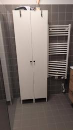 Aangepaste IKEA NYSJÖN badkamerkasten met poten, Ophalen, (Half)hoge kast, 100 tot 150 cm, 50 tot 100 cm