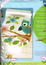 Cado opruiming vervaco borduurpakket, wc overtrekdeksel, uil, Hobby en Vrije tijd, Borduren en Borduurmachines, Ophalen of Verzenden