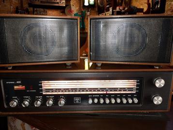 zeer mooi vintage stereo setje van Acec beschikbaar voor biedingen