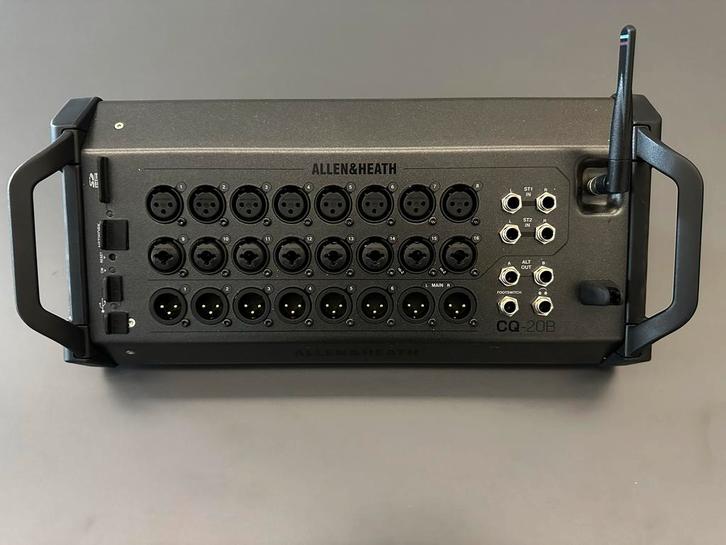 Allen & Heath CQ-20B Digitale Mixer, Muziek en Instrumenten, Mengpanelen, Zo goed als nieuw, 20 kanalen of meer, Microfooningang