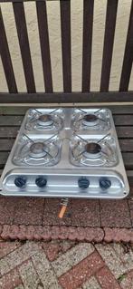 Gaskookplaat 4-pits caravan, camper,boot, Ophalen of Verzenden, Gebruikt