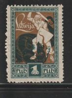Aangeboden Letland S.W. nr. 27 postfris met plakkerrest., Postzegels en Munten, Postzegels | Europa | Overig, Overige landen, Verzenden