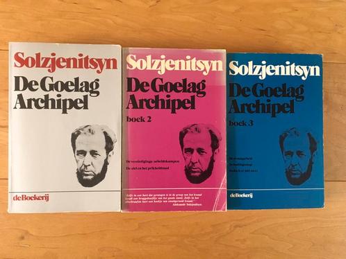 Solzjenitsyn - De Goelag Archipel - Boek 1, 2 en 3 -compleet, Boeken, Literatuur, Zo goed als nieuw, Europa overig, Ophalen of Verzenden