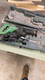 Hitachi reciprozaag, Ophalen of Verzenden, Zo goed als nieuw, 600 tot 1200 watt, Bandschuurmachine