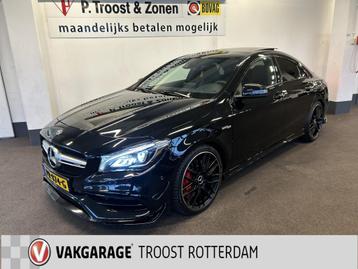 Mercedes-Benz CLA-Klasse AMG 45 4MATIC 381PK | Panoramadak | beschikbaar voor biedingen