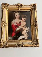 Schilderij op glas, Ophalen